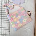 thumbnail image 3 of Bolso de mensajero de hombro tipo bandolera con estampado Floral a la moda para mujer, de felpa de invierno, 3 of 6