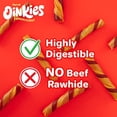 thumbnail image 6 of Oinkies Smoked Pig Skin Treats with Bacon Flavored Wrap (Pack of 48), 6 of 9