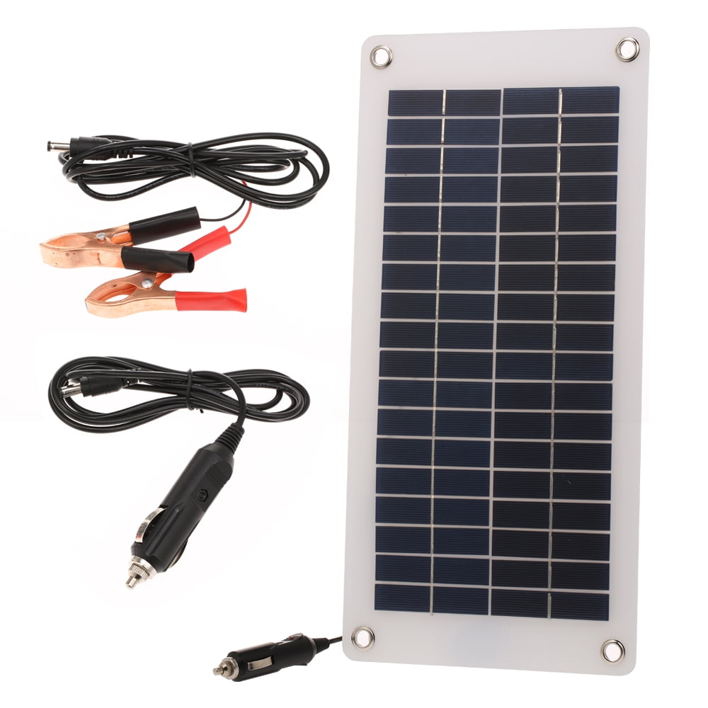 Solar Powered Car Auto Boat Motorcycle 12V Battery Maintainer Trickle Charger MT 