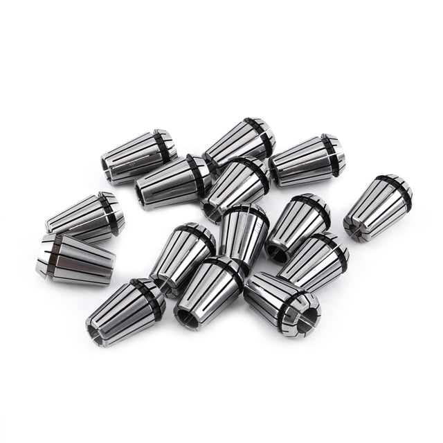 Jeu de Pinces à Ressort 15Pcs ER20 Jeu de Pinces à Ressort pour Machine de Gravure CNC et Outil de Tour de Fraisage