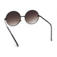 thumbnail image 4 of Arrow Metal Jewel Hinge Round Circle Lens Oversized Hippie Metal Rim Sunglasses Copper - Brown, 4 of 4