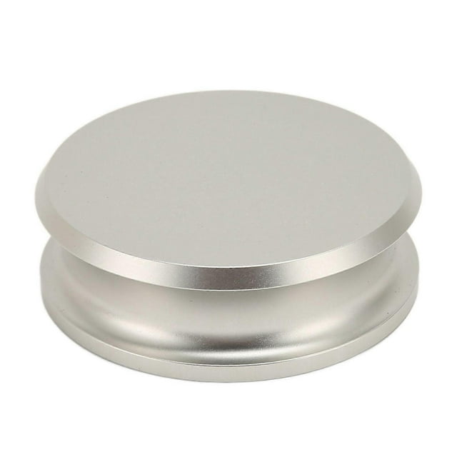 Turntable Disc Stabilizer Professional HiFi Aluminum Alloy Record Weight Stabilizer Turntable Weight Clamps Silver