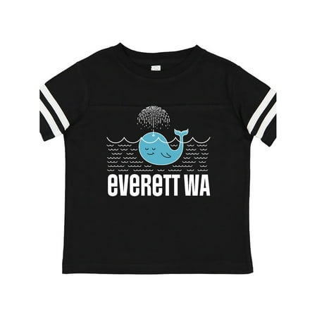 

Inktastic Everett Washington Whale Watching Gift Toddler Boy or Toddler Girl T-Shirt