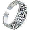 thumbnail image 3 of Anillo de ojos ring mal ojo anillo punk anillo de hip hop anillo fría joyería para hombres mujeres, 3 of 5