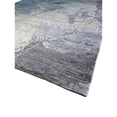 thumbnail image 2 of Pasargad Home Modern 71" x 106" Viscose Silk Fabric Area Rug in Gray, 2 of 2