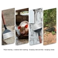 thumbnail image 3 of Yuarrent Pala de limpieza multifuncional para exteriores, herramienta de deshierbe agrícola de carbono, pala de limpieza de malezas para Jardín y Patio pala recta, 1 medio, 3 of 6