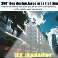 thumbnail image 4 of MUCH 10000W Solar Street Light, 360° Wide-Angle IP67 Waterproof LED Radar Motion Sensor Solar Security Lights for Outdoor Yard Road Farm (Black), 4 of 15