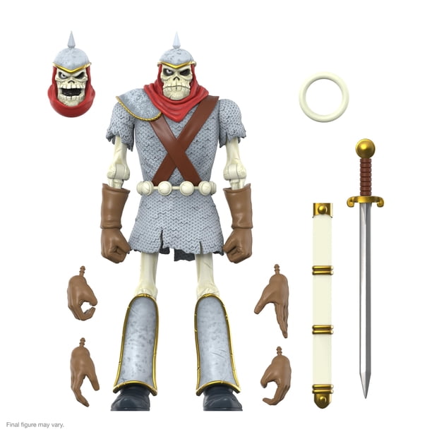 Figura de acción Super7 Dungeons & Dragons Dekkion Skeleton
