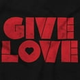 thumbnail image 2 of Give Love Heart Kindness Happiness Womens Plus Size Graphic Tank Top Brisco Brands 2X, 2 of 5