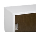 thumbnail image 4 of Walker Edison 60" Manhattan Wood TV Console with Sliding Doors - White Walnut, 4 of 4