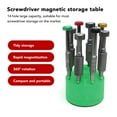 thumbnail image 3 of Screwdriver Storage Rack Rotatable ABS  Base Repair Work Area Hand Tool Rest Organizer Holder  Gift, 3 of 8