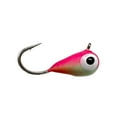 thumbnail image 3 of Reaction Tackle Tungsten Ice Jigs - 3mm - Pink Glow, 3 of 10