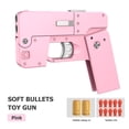 thumbnail image 4 of Modelo de teléfono plegable Pistola de balas blandas 2 Pistola de eyección de ráfagas (estándar rosa) Likrtyny Para estrenar, 4 of 9
