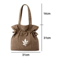 thumbnail image 2 of Bolso de hombro para mujer con estampado de Joker de gran capacidad para artistas, 2 of 5