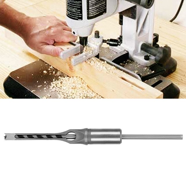 Accesorios para trabajar la madera, broca para trabajar la madera de acero de alta velocidad de 5/16 in, broca para instalación sin esfuerzo