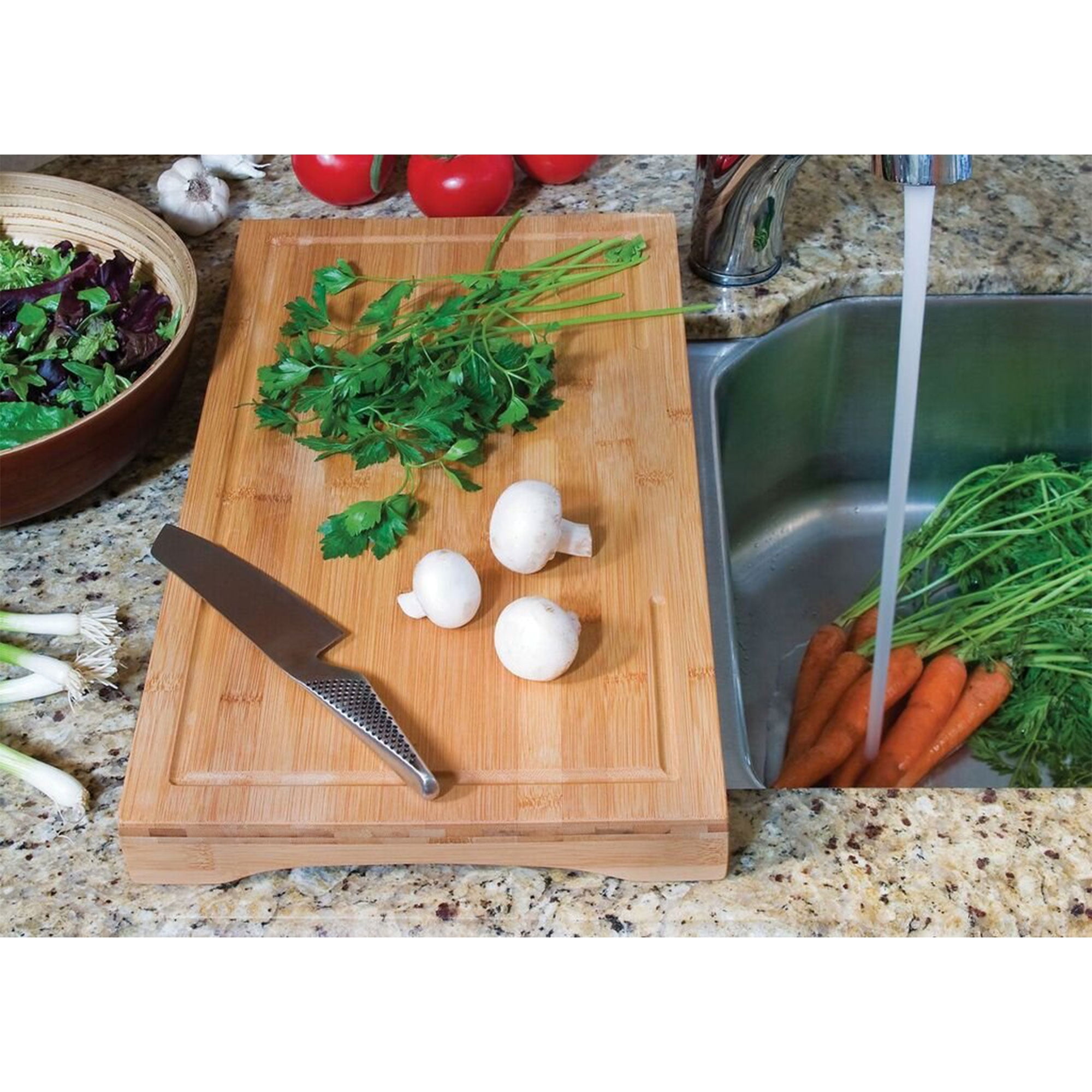 Lipper International Over the Sink Cutting Board