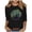 4-Black, variant on Cavosen Carnival Day Womens 3/4 Sleeve T Shirts Casual Holiday Mardi Gras Crewneck Blouse Tree Graphic Print Shirts Festival Stylish Tops Dressy Going out Tees Party Tuesday White S