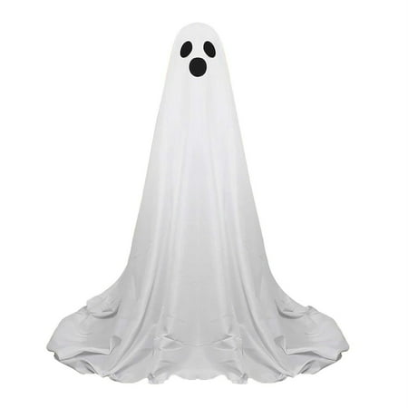 

YUAHE Clearance Halloween Spooky-Ghost Decorations Outdoor Halloween Decor with String Lights Battery Operated Easy to Assemble Ghost Decorations for Front Porch Yard Scary-Halloween Ornaments 1PC