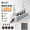 White, variant on Under Desk Cable Management Tray No Drill, Clamp-On Metal Cord Organizer for Desk, Wire Management Rack with Cable Clips & Ties for Office, Gaming Setup, Home Desk