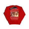 thumbnail image 1 of Friends Girls Fair Isle Holiday Armadillo Sweatshirt, 1 of 3