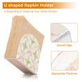 thumbnail image 5 of Yayeee Napkin Holder for Table Kitchen Paper Tissue Organization, Pastel Pink Geometric, 5 of 8