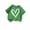 Green 1, variant on HAiming Girls Summer T Shirts Short Sleeve Printed Cute Trendy Tee Vacation Workout Kids Tops Solid Color Casual Scoop Neck Blouses