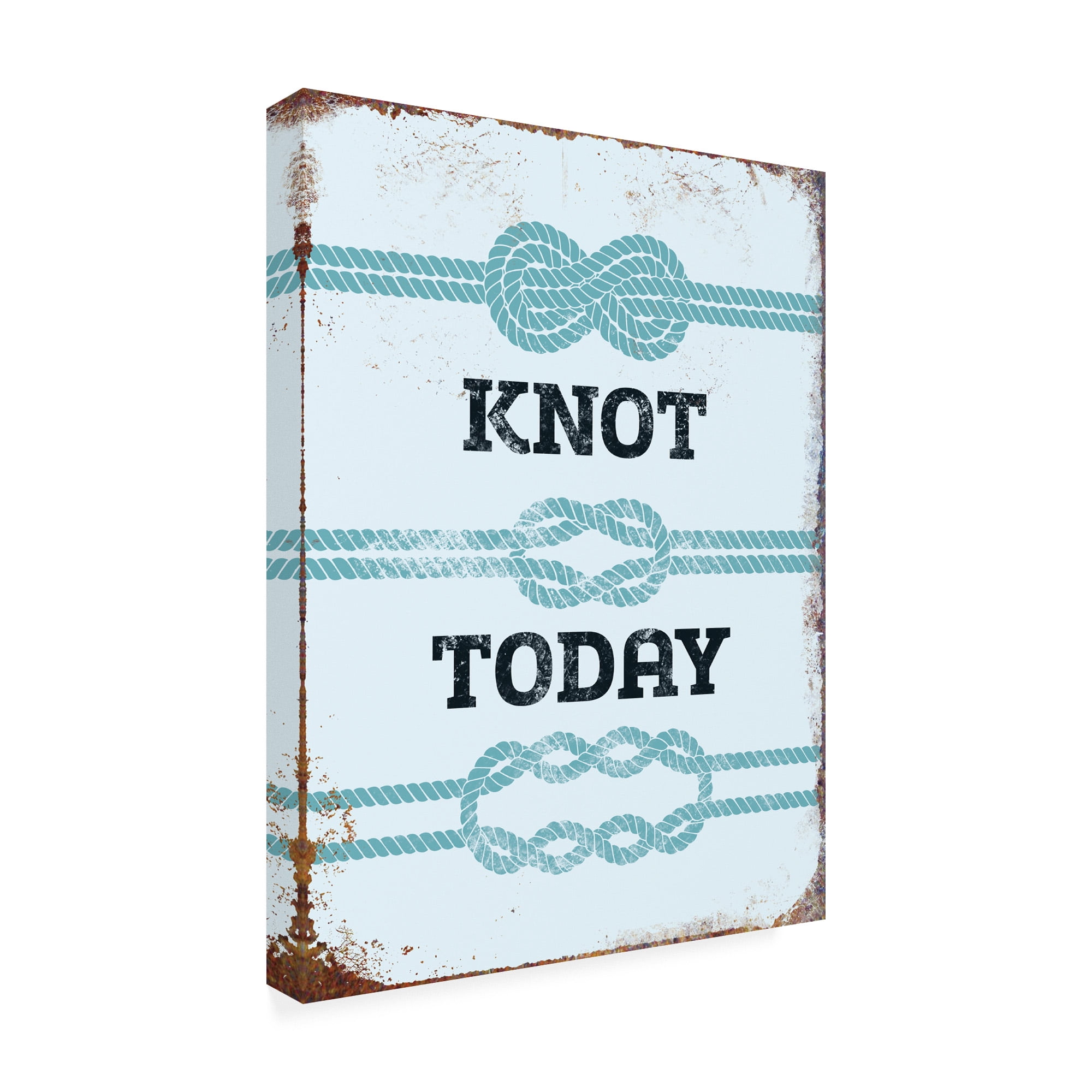 Trademark Fine Art 'Punny Nautical I' Canvas Art by JJ Brando
