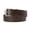 BROWN, variant on SIZE 38 - ASSEMBLED IN USA 38 MM BLACK CASUAL BELT FROM US STEER & US NICKEL BUCKLE