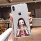 thumbnail image 1 of Kamado Nezuko Kimetsu No Yaiba Demon Slayer funda de teléfono transparente para iphone 14 11 12 13 plus mini xs pro max funda de anime Tan Jianjun unisex, 1 of 2