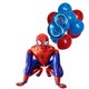 thumbnail image 3 of 1 juego de globos de aluminio 3D grandes de Spiderman, Iron Man, The Avenger, superhéroe, globos, suministros de decoración para fiestas de cumpleaños para niños, juguetes para niños, 3 of 5