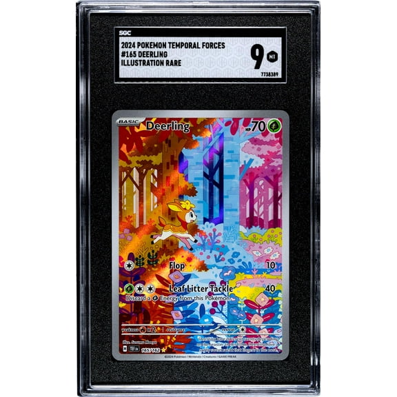 2024 Pokémon Scarlet & Violet Temporal Forces Deerling #165/162 SGC 9