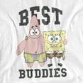 thumbnail image 2 of SpongeBob SquarePants And Patrick, Best Buddies Unisex Infant Snap Suit for Baby, White, Large, 2 of 4