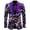 Blazer 27#Purple, variant on Carnival Suit Jacket for Men Print Stylish Dinner Jacket for Event and Fashion Casual Lightweight Sport Coat Travel Party Business Formal