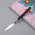 thumbnail image 4 of 7Pcs Painting Spatula Kit with Wooden Handle Stainless Oil Painting Art Palette Scraper Painting Accessories, 4 of 8