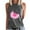 QR1-Gray, variant on VKOYWKM Pink Ribbon Tank Tops for Women Breast Cancer Awareness Tank Top Sleeveless Shirts Breast Cancer Survivor Inspirational Tank Top