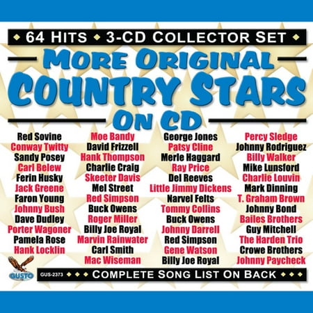 More Original Country Stars On Cd / Various (Best Over The Counter Scar Treatment)