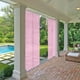thumbnail image 4 of Uuiauoio Outdoor Curtains for Patio Voile Curtain for Gazebo Front Porch Pergola Grommet Top Window Drapes Garden Decor ,Living Room Bedroom Window Glass Door Outdoor Curtains Sunshade Curtains, 4 of 6
