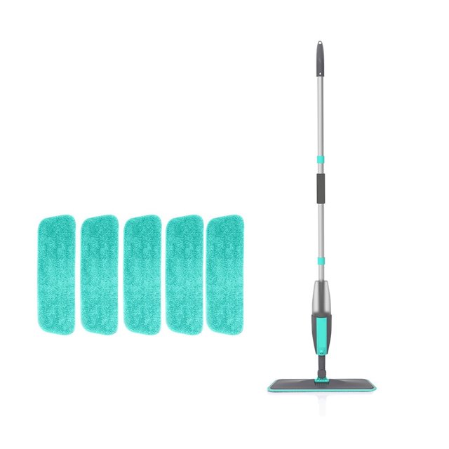 360° Rotating Spray Microfiber Mop For Floor Cleaning Magic Multifunctional Floor Cleaning Broom Mop With Reusable Pads ,Easy to Use