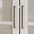 thumbnail image 4 of 144" x 80" 5-Lite Frosted Glass Room Divider Sliding Closet Doors with Hardware & Handles, 4 of 8