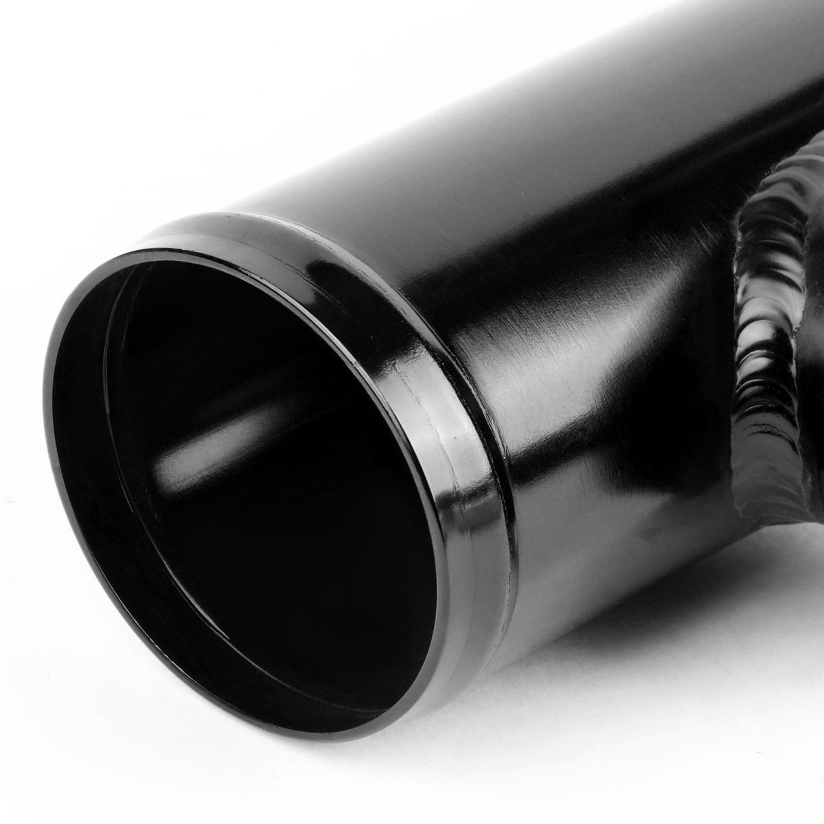 Black Type RS Turbo Blow Off Valve Kit | 2.5 Aluminum Flange Adapter Pipe