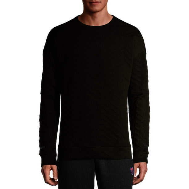 Apana Apana Men's Jacquard Sweatshirt with Drop Shoulders Walmart