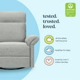 thumbnail image 4 of DaVinci Suzy Flex Recliner and Swivel Glider | Adjustable Headrest and Armrests, 4 of 7
