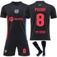 thumbnail image 1 of 2425 Barcelona Away Jersey No. 9 Lewandowski 19 Yamal 10 Messi Copy Player Name Jersey, 1 of 2