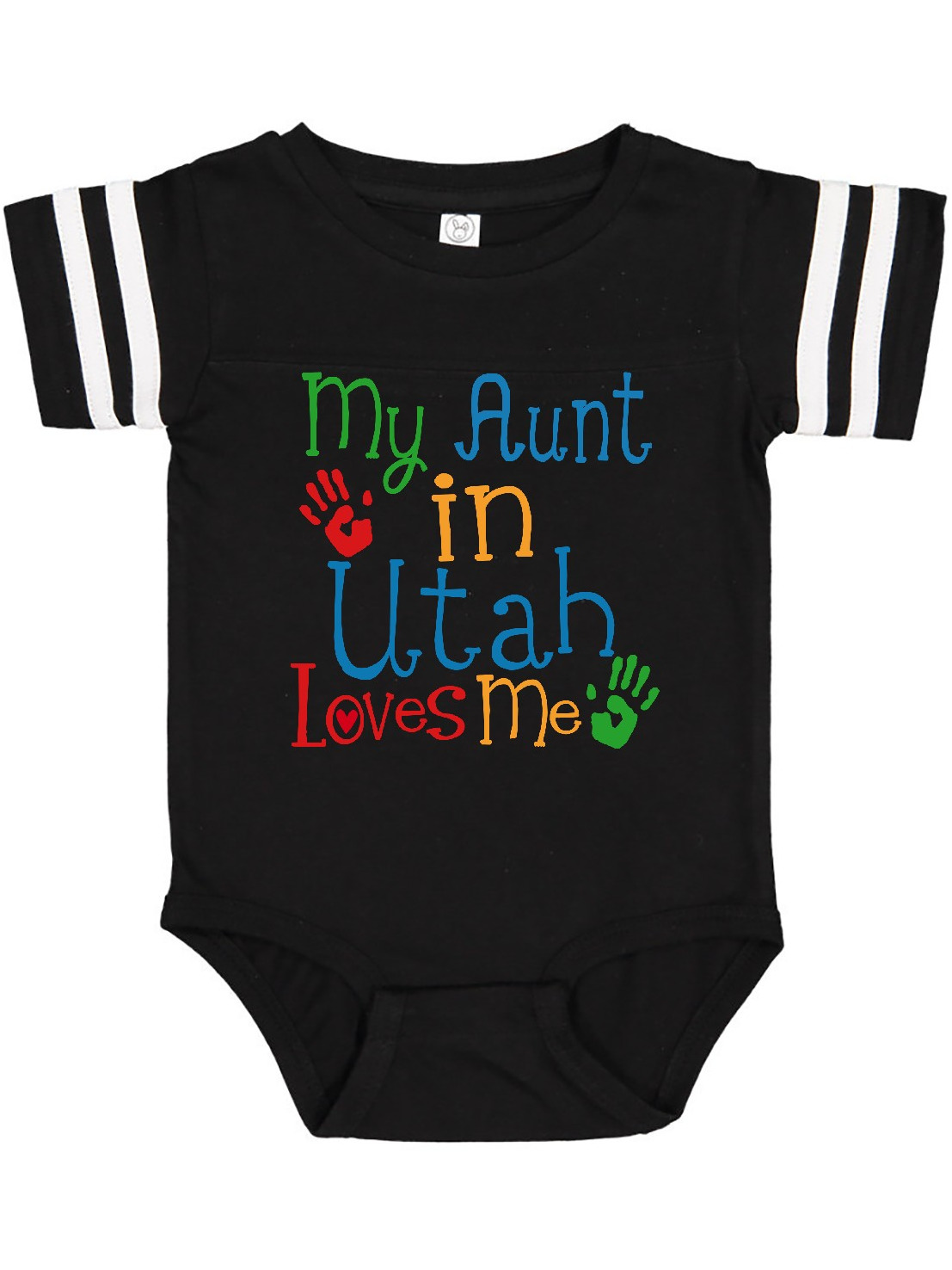 inktastic My Aunt in Utah Loves Me Baby T-Shirt
