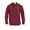 Wine, variant on Men's Pullover Hoodie with Textured Knit Pattern Adjustable Drawstring Hood Button Placket and Elbow Patch Design