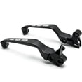 thumbnail image 2 of Krator Black Skull Motorcycle Hand Levers Front Controls Compatible with 1996-2015 Harley Davidson FXDL Dyna Low Rider, 2 of 4