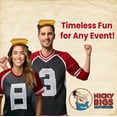 thumbnail image 5 of Nicky Bigs Novelties Hot Dog Hat & Hot Dog Costume Headband Funny Hat Party Piece Silly Hat for Adults Creative Hot Dog Costume Dress Up Carnival Fun Halloween and Crazy Hats for Adults, 5 of 6