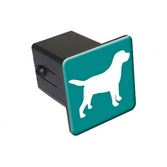 Lab, Dog 2" Tow Trailer Hitch Cover Plug Insert