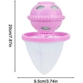 thumbnail image 5 of Pet Hair Catcher Floating Reusable Sponge for Laundry Grooming Home TravelPink, 5 of 9