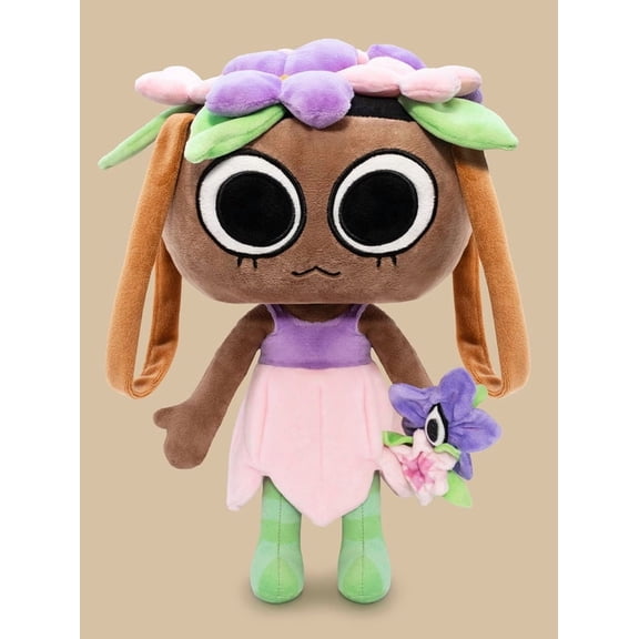 Bassie Deluxe 14 Inch Plush Stuffed Animal, Soft Character Plush Toy, Cute Collectible Plush Doll for Fans, Huggable Plush for Kids and Adults